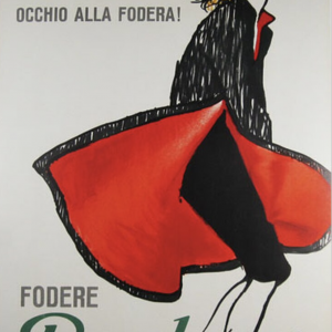 Fodere Bemberg by Gruau Original Vintage Poster