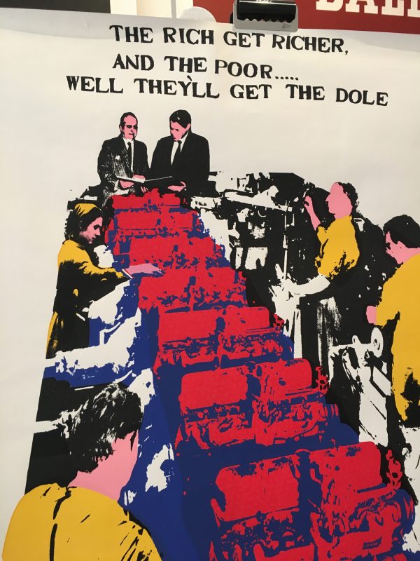 The Rich Get Richer by Colin Russel Original Vintage Poster