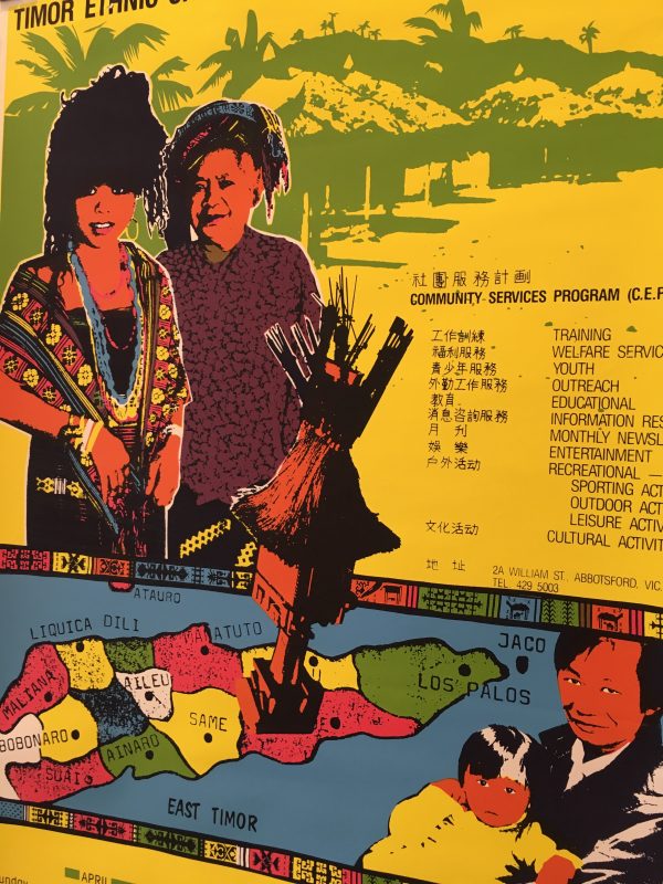 Timor Ethnic Community in Victoria Original Vintage Poster