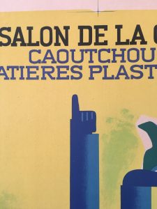 Matieres Plastiques by Paul Colin Original Vintage Poster