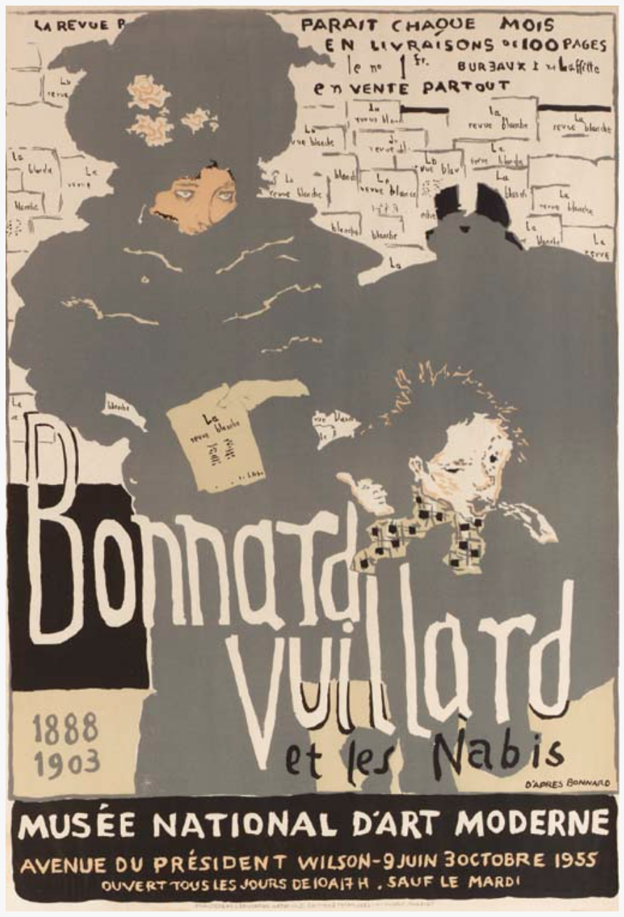 Bonnard Vuillard Musée National d’Art Moderne Original Vintage Poster