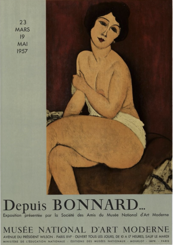 Modigliani Depuis Bonnard