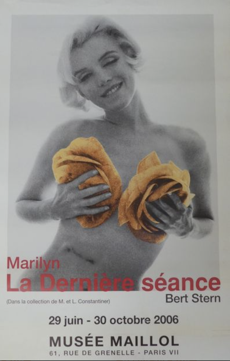 Musee Maillol Marilyn Monroe Original Vintage Poster