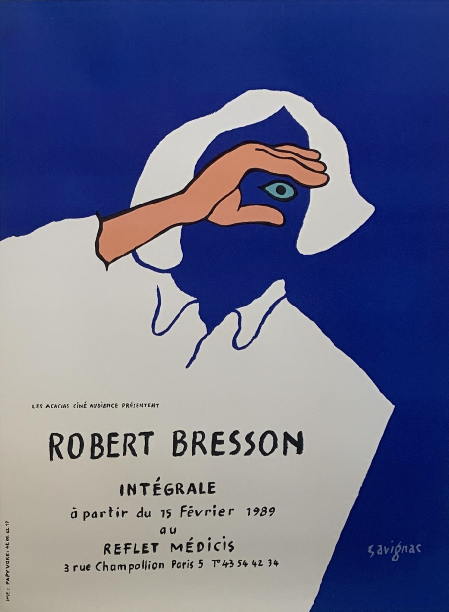 Savignac Robert Bresson Original Vintage Poster