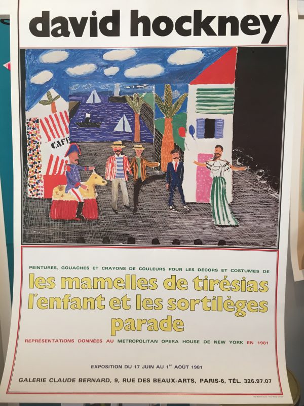 David Hockney "The Parade Outdoors"