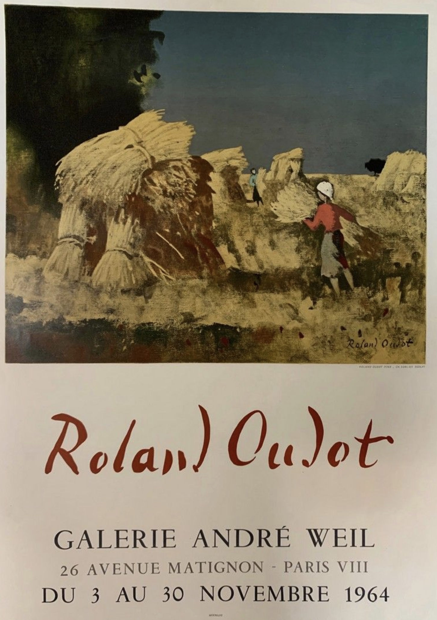 Roland Oudot Galerie Andre 1964