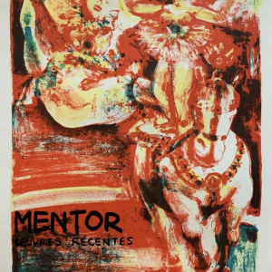 MENTOR 1959 Original Vintage Poster Letitia Morris Gallery