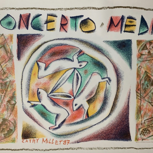 Concerto Media Original Vintage Poster Letitia Morris Gallery