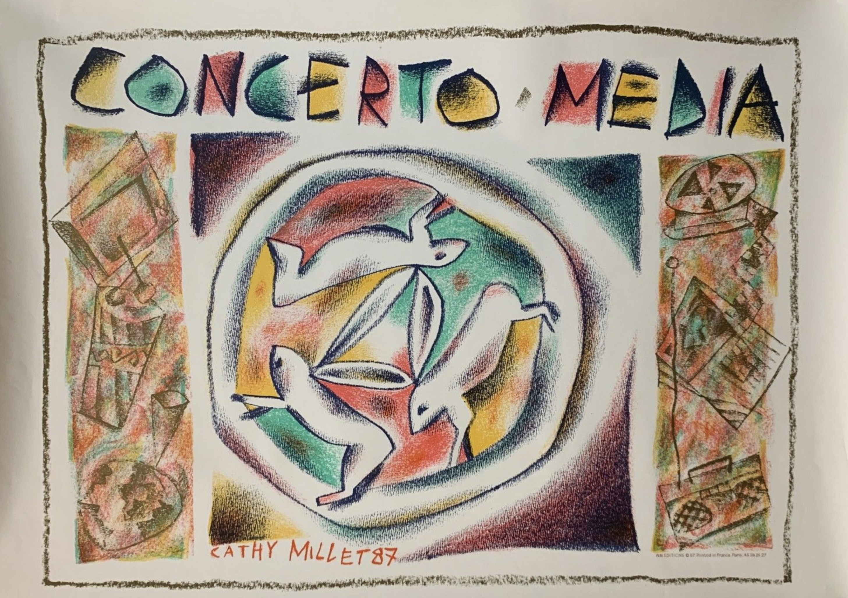 Concerto Media Original Vintage Poster Letitia Morris Gallery