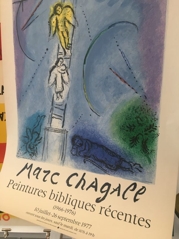 Marc Chagall Musee National Message Biblique Original Vintage Poster