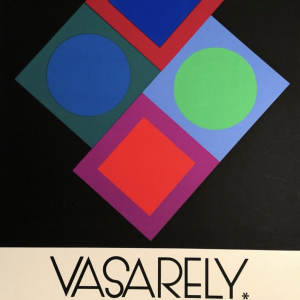 Victor Vasarely Vision Nouvelle Original Vintage Poster
