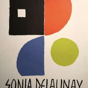 Sonia Delaunay 1958 Original Vintage Poster