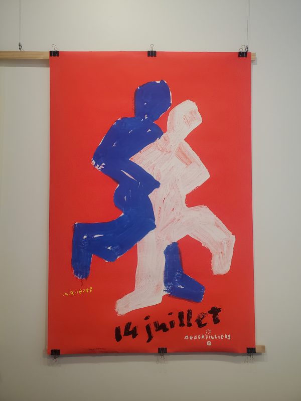 14 Juillet Quarez Gallery Original Vintage Poster Letitia Morris Gallery