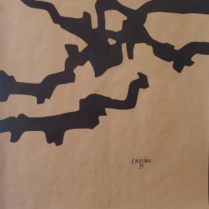 Chillida - Museo de arte abstracto español Original Vintage Poster