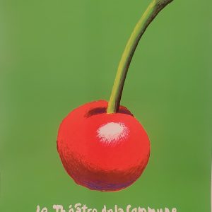Théâtre de la commune Quarez Cherry Gallery Original Vintage Poster