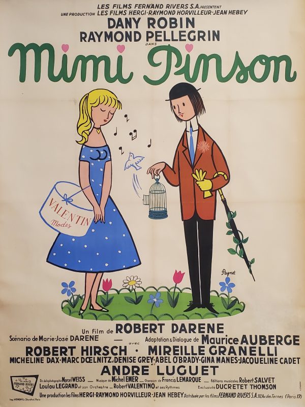 Mimi Pinson by Raymond PEYNET Original Vintage Poster