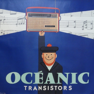 OCEANIC TRANSISTORS Original Vintage Poster