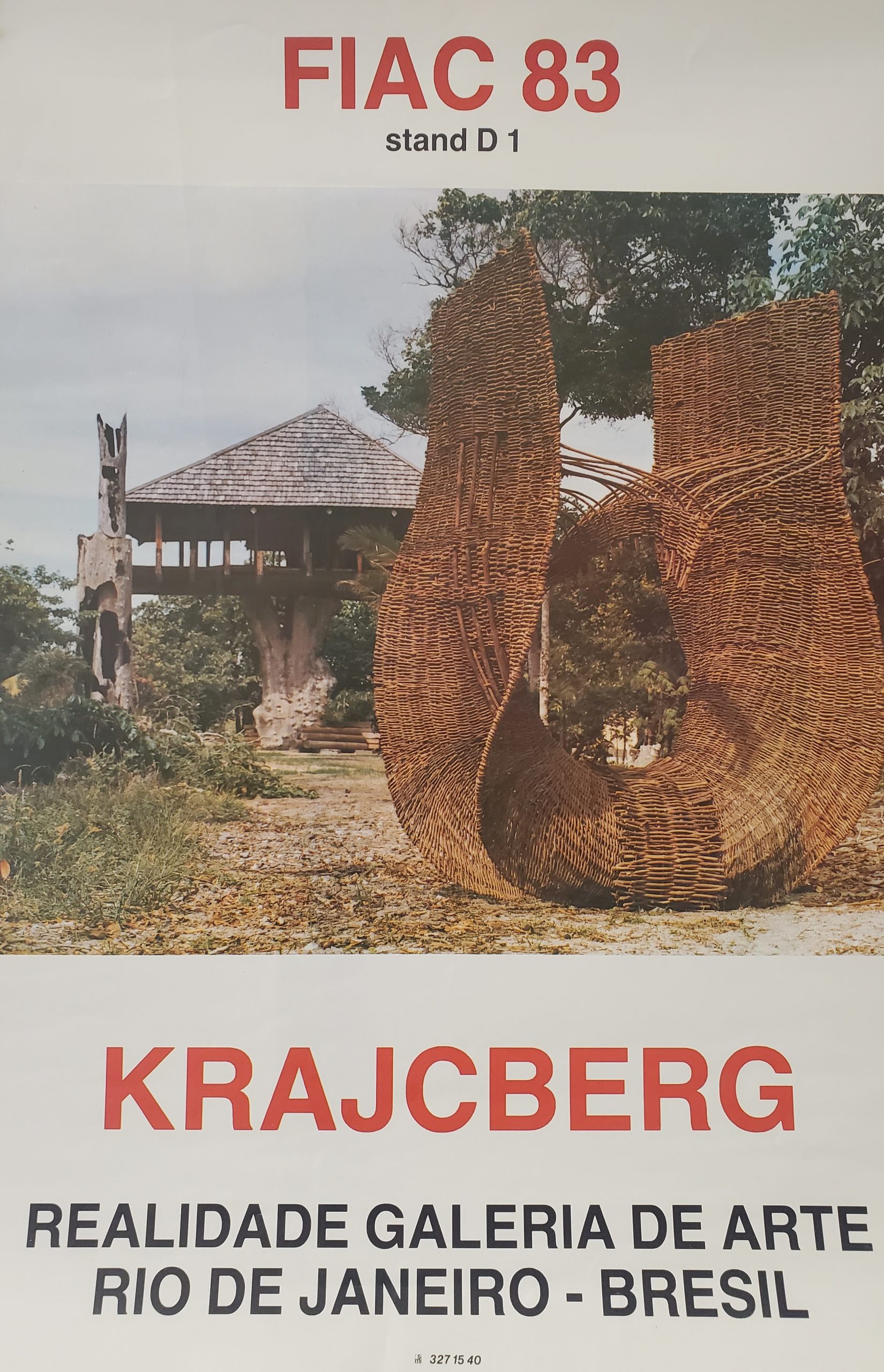 Krajcberg Original Vintage Poster