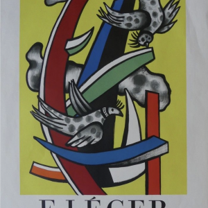 Fernand Leger Musee des arts Decoratifs Original Vintage Poster
