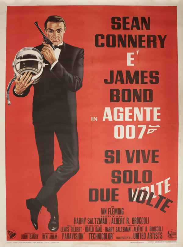 Sean Connery 'You Only Live Twice' Original Vintage Poster Letitia Morris Gallery