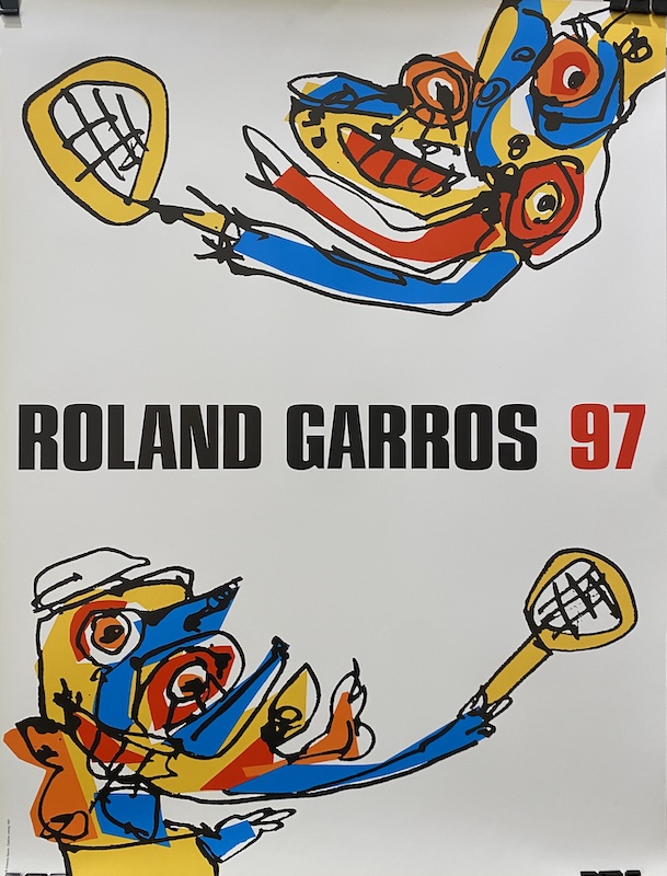 Roland Garros 1997 Original Vintage Poster