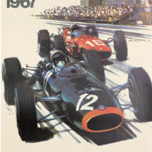 Monaco 1967 Original Vintage Poster Letitia Morris Gallery