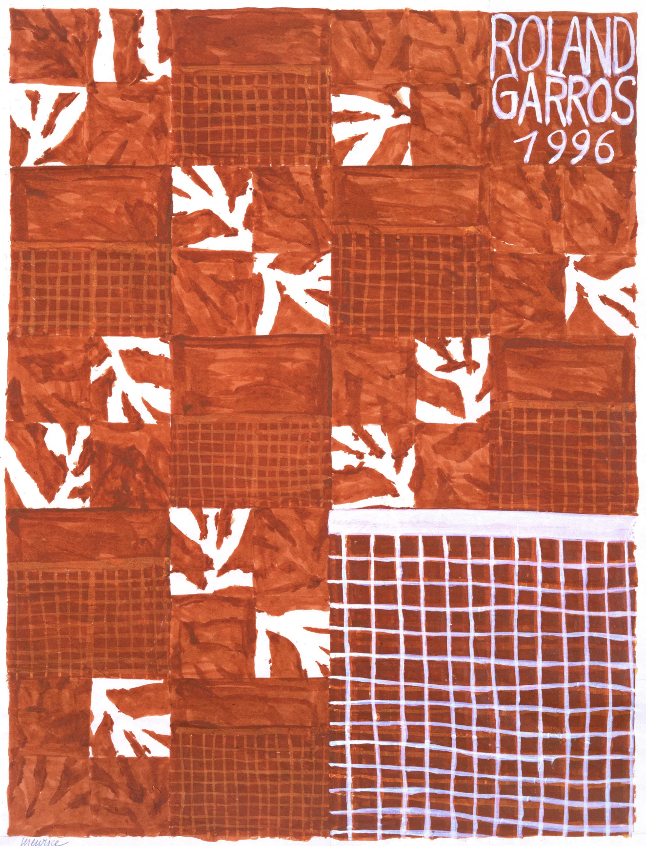 Roland Garros 2006 Original Vintage Poster