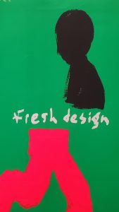 Fresh Design Original Vintage Poster