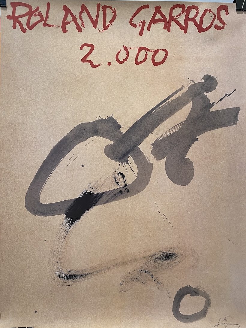 Roland Garros 2000 Original Vintage Poster