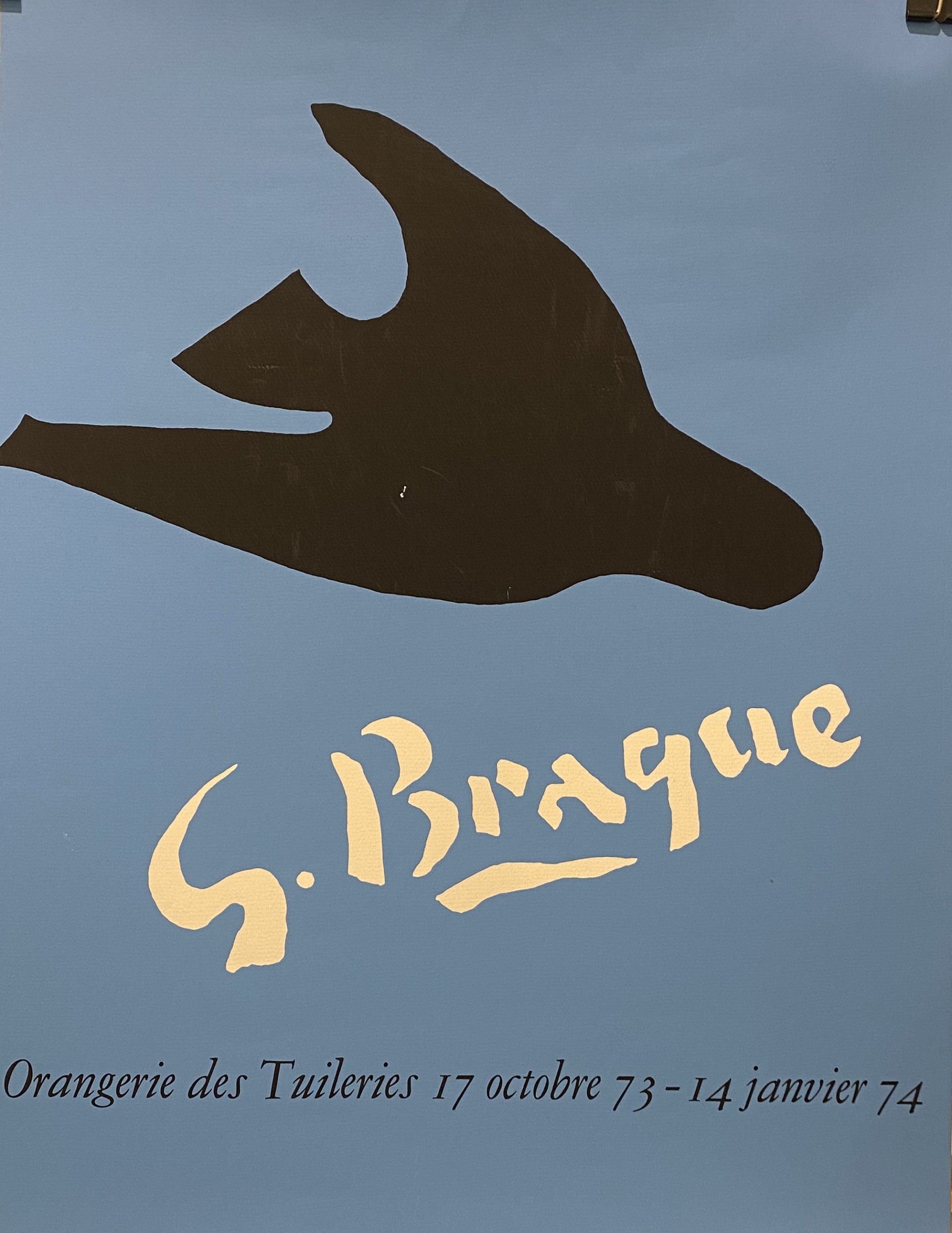 Orangerie Des Tuileries Braque Original Vintage Poster Letitia Morris Gallery