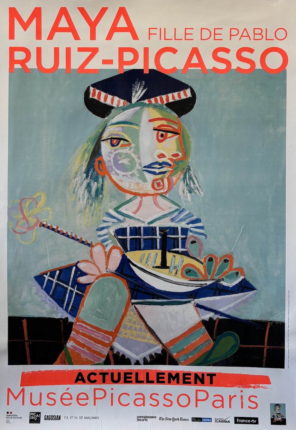 Maya Ruiz-Picasso Original Vintage Poster Letitia Morris Gallery