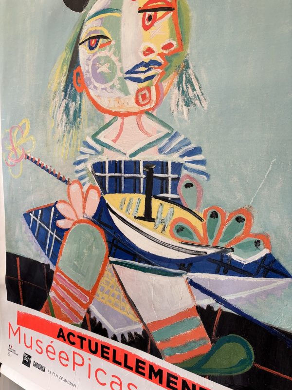 Maya Ruiz-Picasso Original Vintage Poster Letitia Morris Gallery