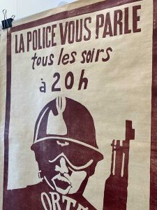 La Police Vous Parle Tous Les Soirs À 20 H May 1968 Original Vintage Poster