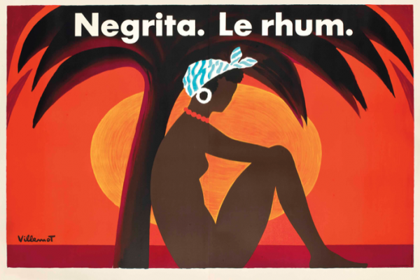 Negrita Le Rhum Original Vintage Poster