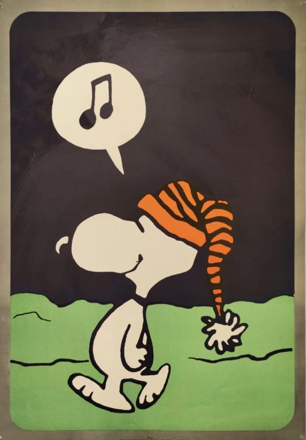 Music Snoopy Original Vintage Poster Letitia Morris Gallery