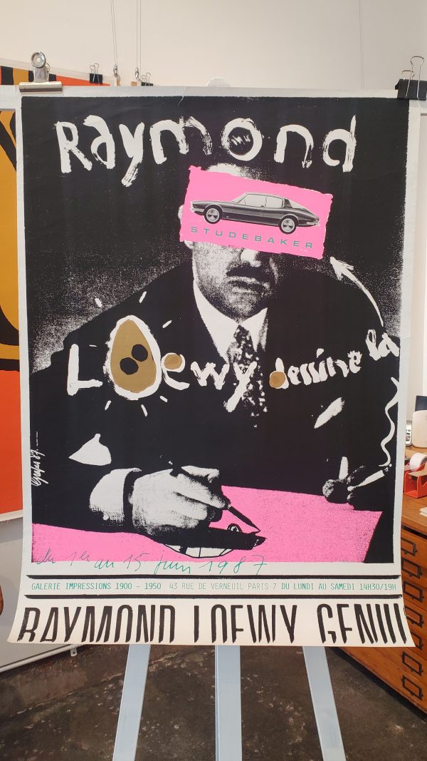 Raymond Loewy Original Vintage Poster Letitia Morris Gallery