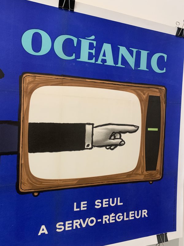 Oceanic Le seul a servo-réguleur Original Vintage Poster Letitia Morris Gallery