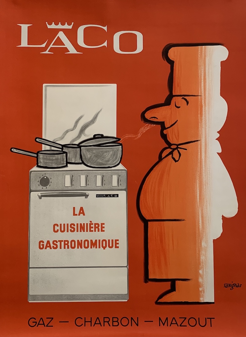 LACO Chef by Savignac Original Poster Savignac