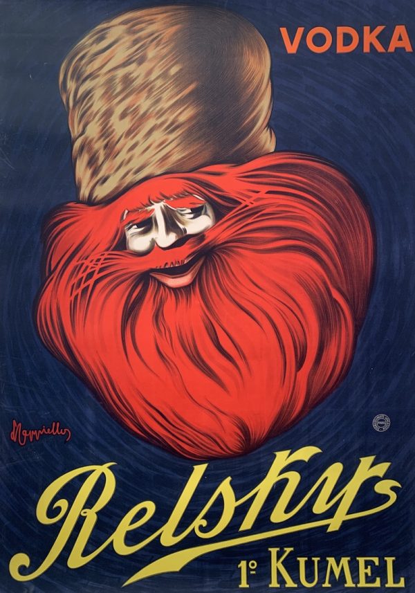 Vodka Relsky Original Vintage Poster