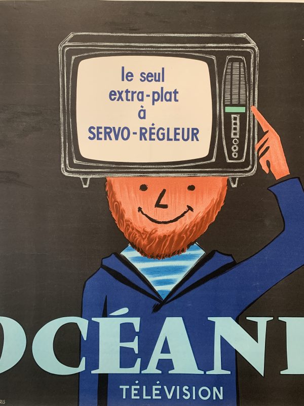 Oceanic Servo-Regleur Original Vintage Poster