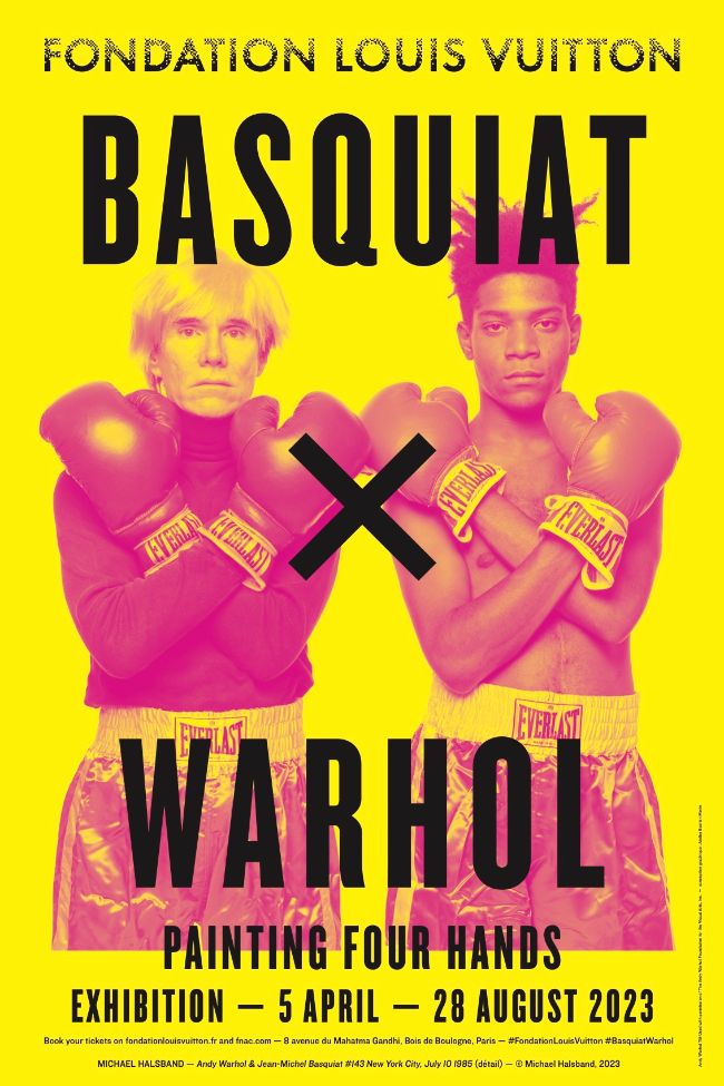 Affiche_Basquiat-x-Warhol poster original poster