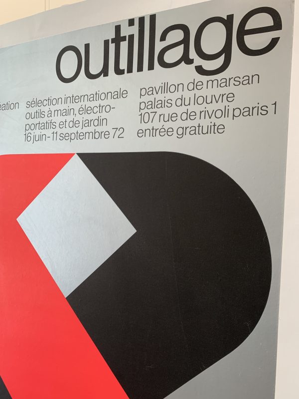 Jean Widmer 'Outillage' Original Vintage Poster