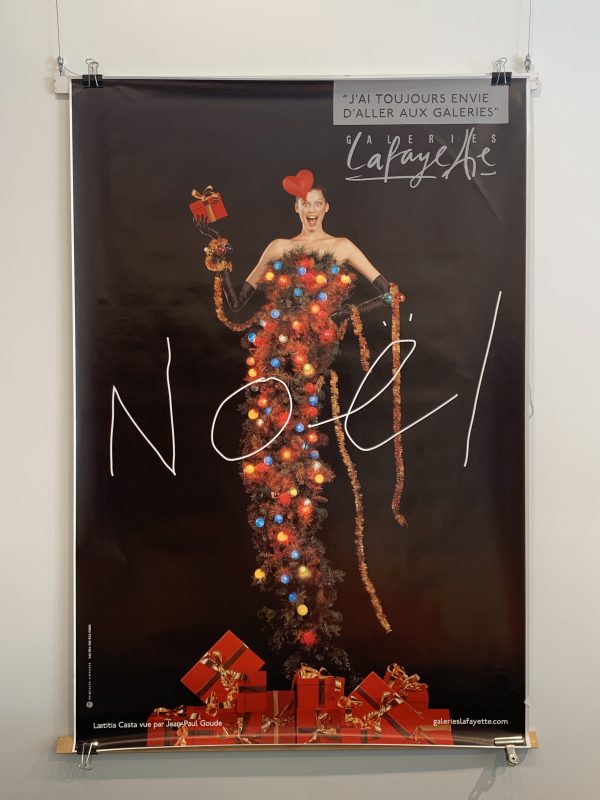 Noel Galeries Lafayette Original Vintage Poster