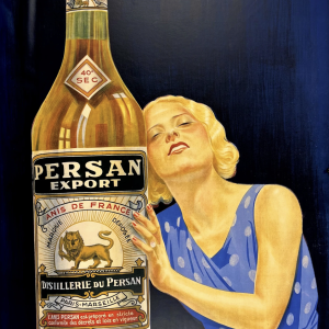 Persan Export Original Vintage Poster