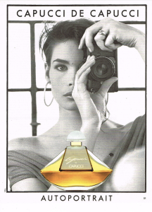 Capucci De Capucci Perfume Original Vintage Poster