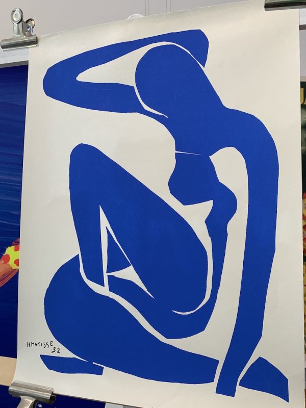 Henri Matisse NU BLEU Original Vintage Poster