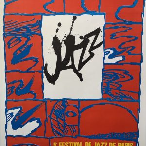 Festival De Jazz 1984 Original Vintage Poster