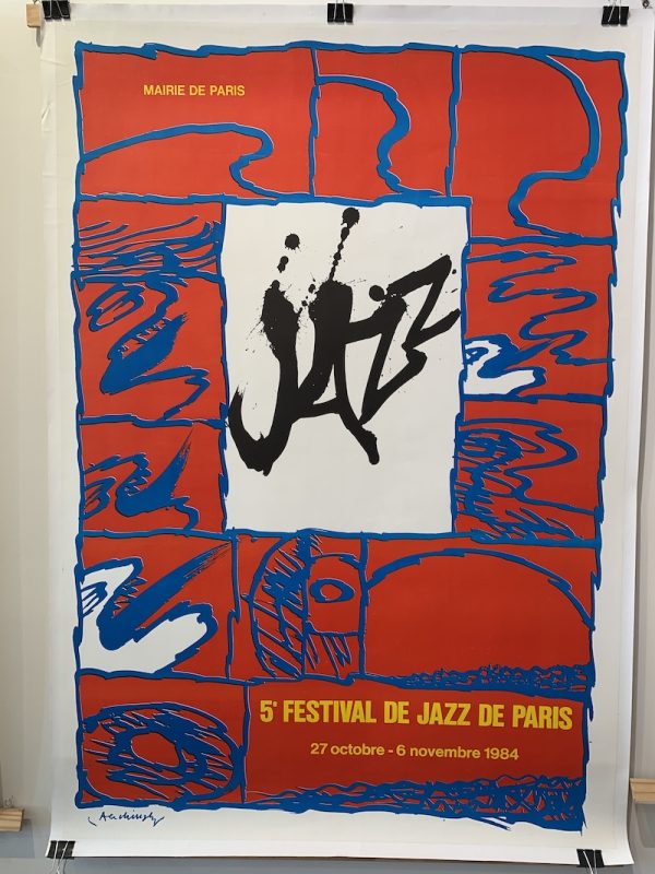Festival De Jazz 1984 Original Vintage Poster