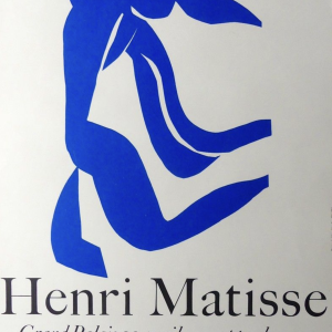 Henri Matisse Grand Palais Original Vintage Poster