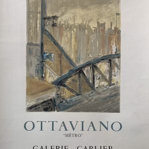 Ottaviano Galerie Carlier Original Vintage Poster